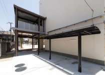 　渡り廊下　北西側外観